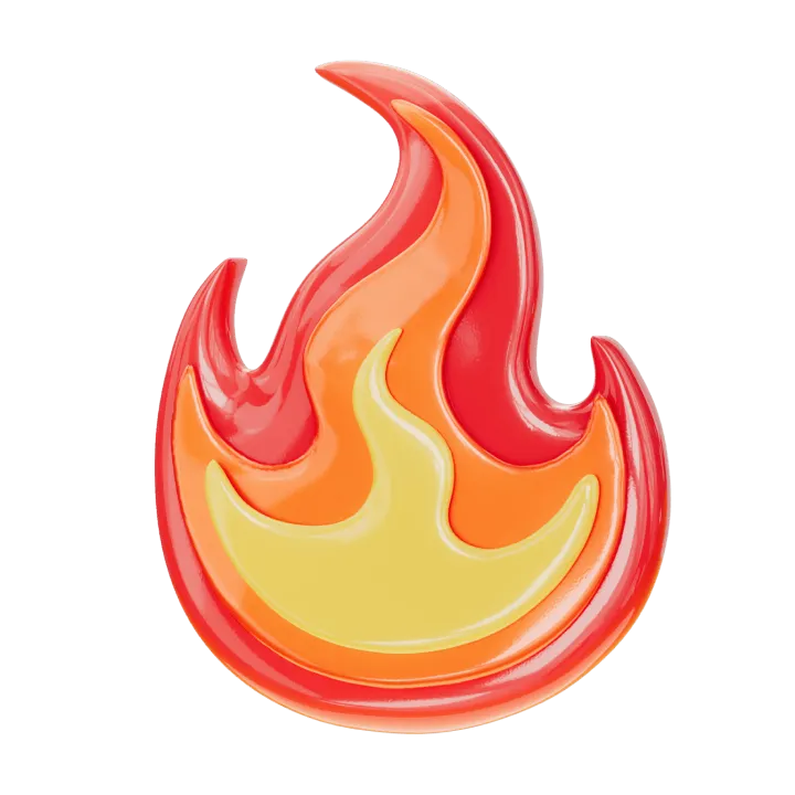 3D Emoji Fire